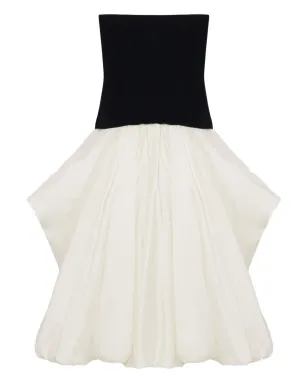 Simkhai Izzy ストラップレス・ミディドレス - White - サムネイル1