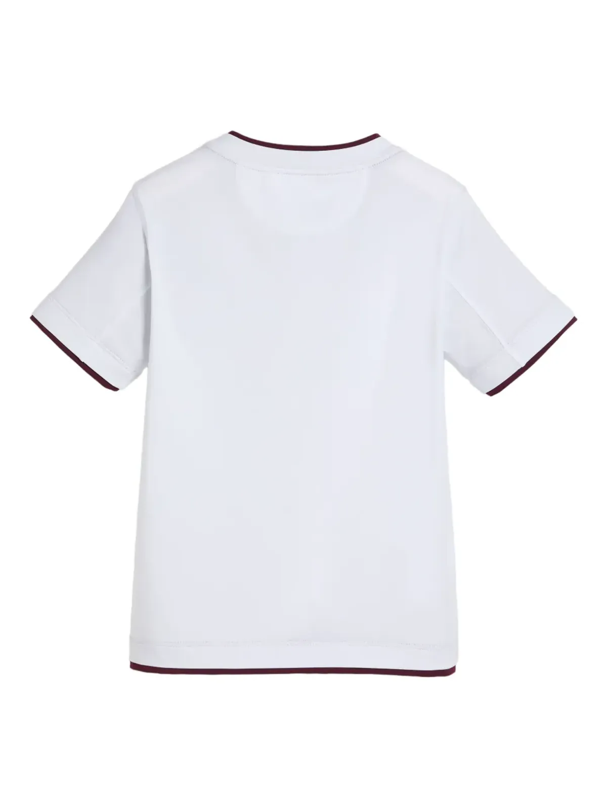 Brunello Cucinelli Kids フェイクレイヤリングTシャツ - 画像2