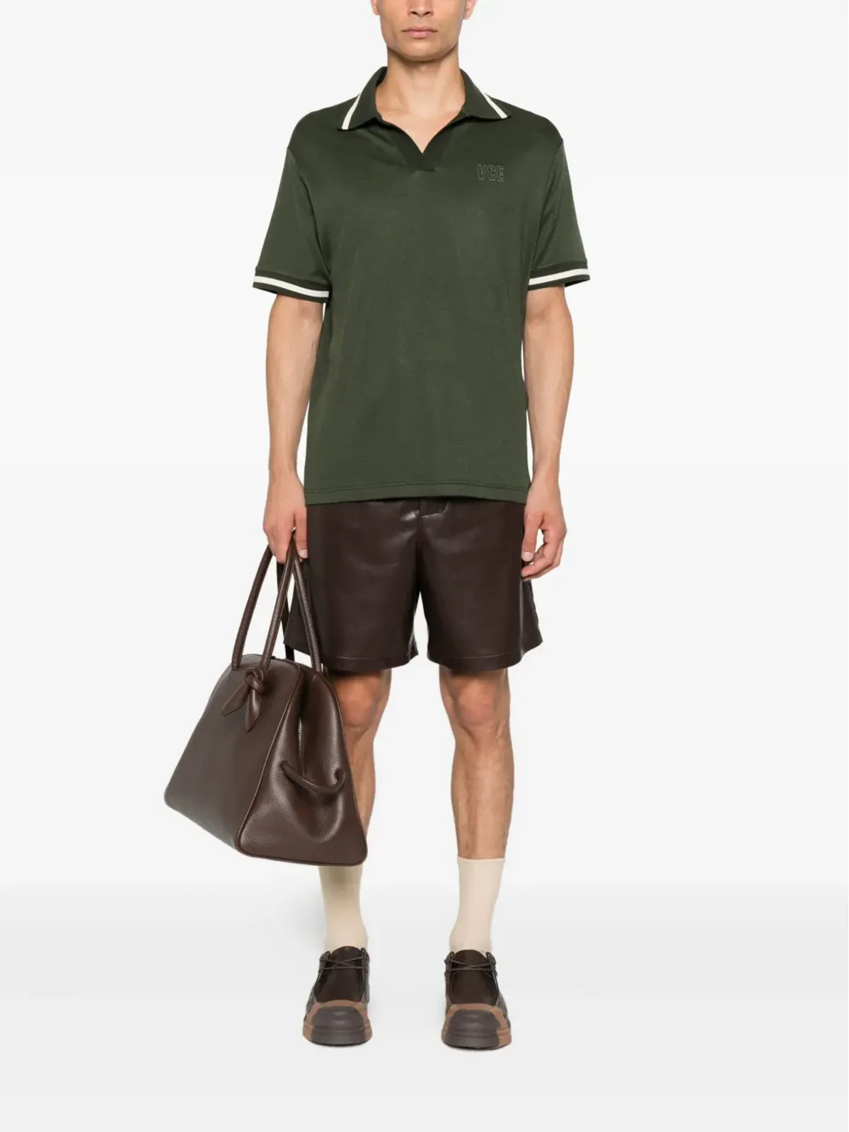 Golden Goose ティップドカラー ポロシャツ - 画像2