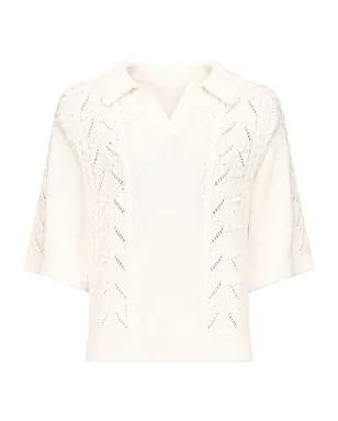 LouLou de Saison クロシェディテール Tシャツ - サムネイル1