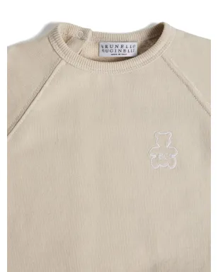 Brunello Cucinelli Kids ベビー Bernie スウェットシャツ - サムネイル3