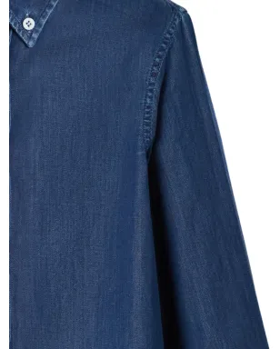 Brunello Cucinelli Kids 軽量デニムシャツ - サムネイル5