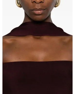 Roland Mouret ホルターネック・フリル ドレス - サムネイル5