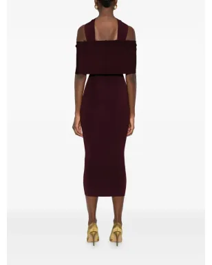 Roland Mouret ホルターネック・フリル ドレス - サムネイル4