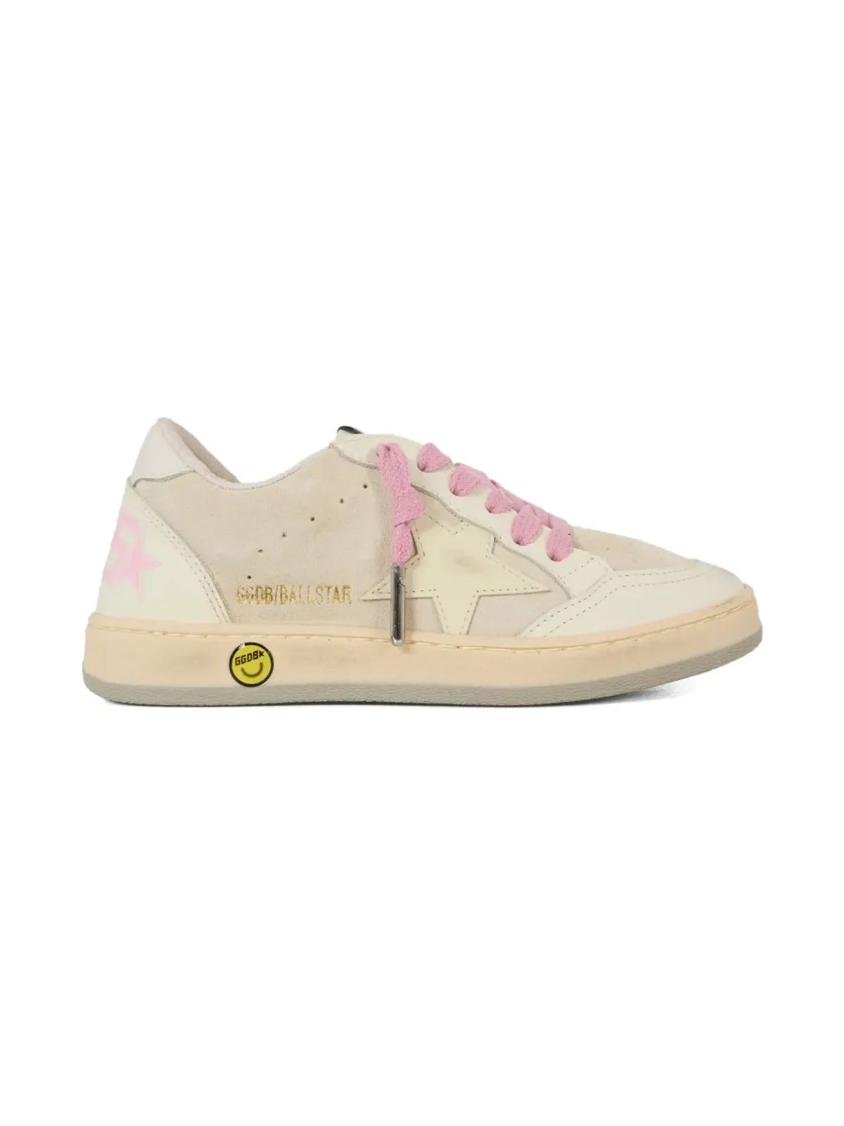 Golden Goose Kids スエードレースアップスニーカー - 画像2