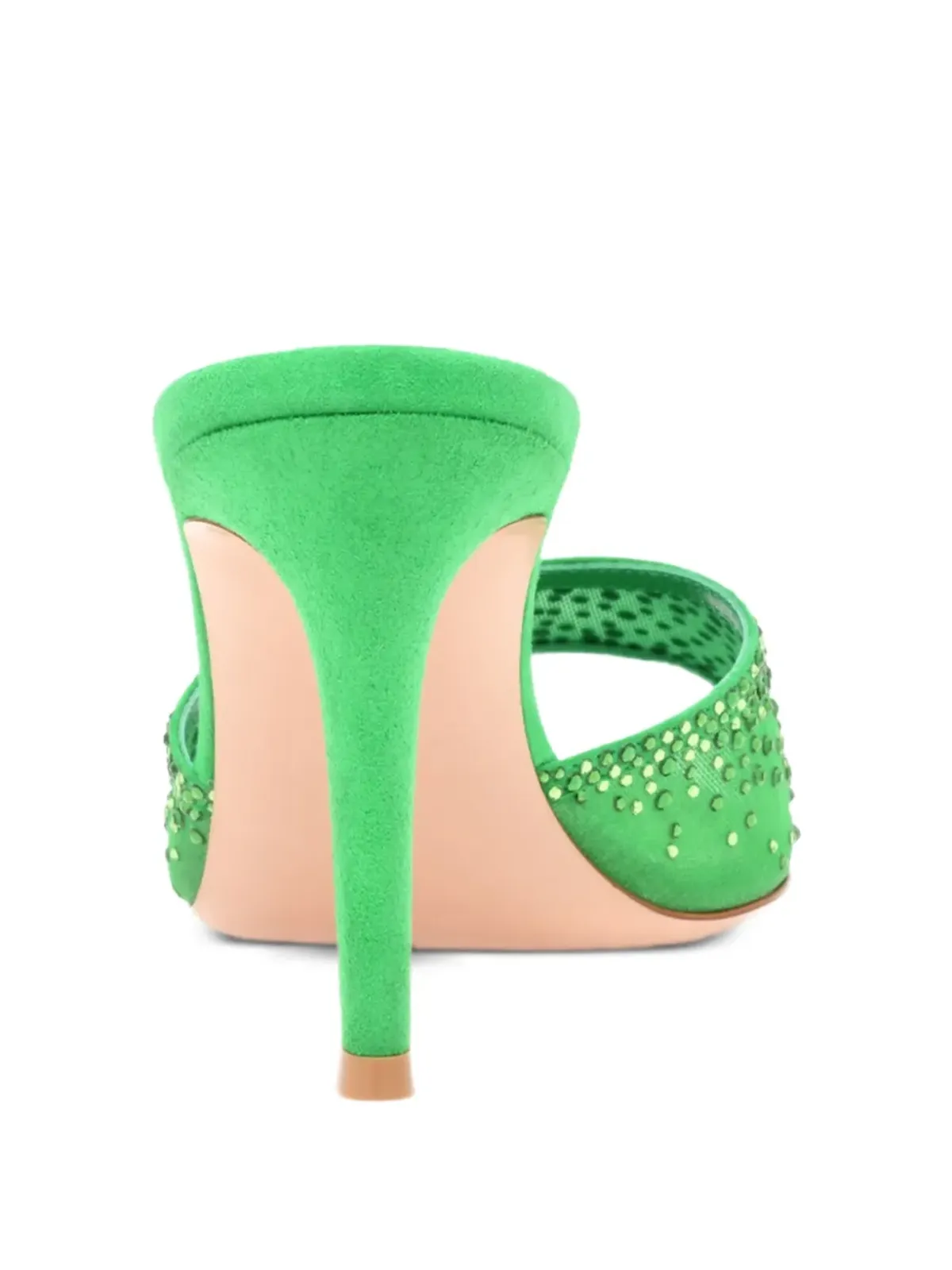 Gianvito Rossi 85mm Rania クリスタルエンベリッシュド サンダル - 画像3