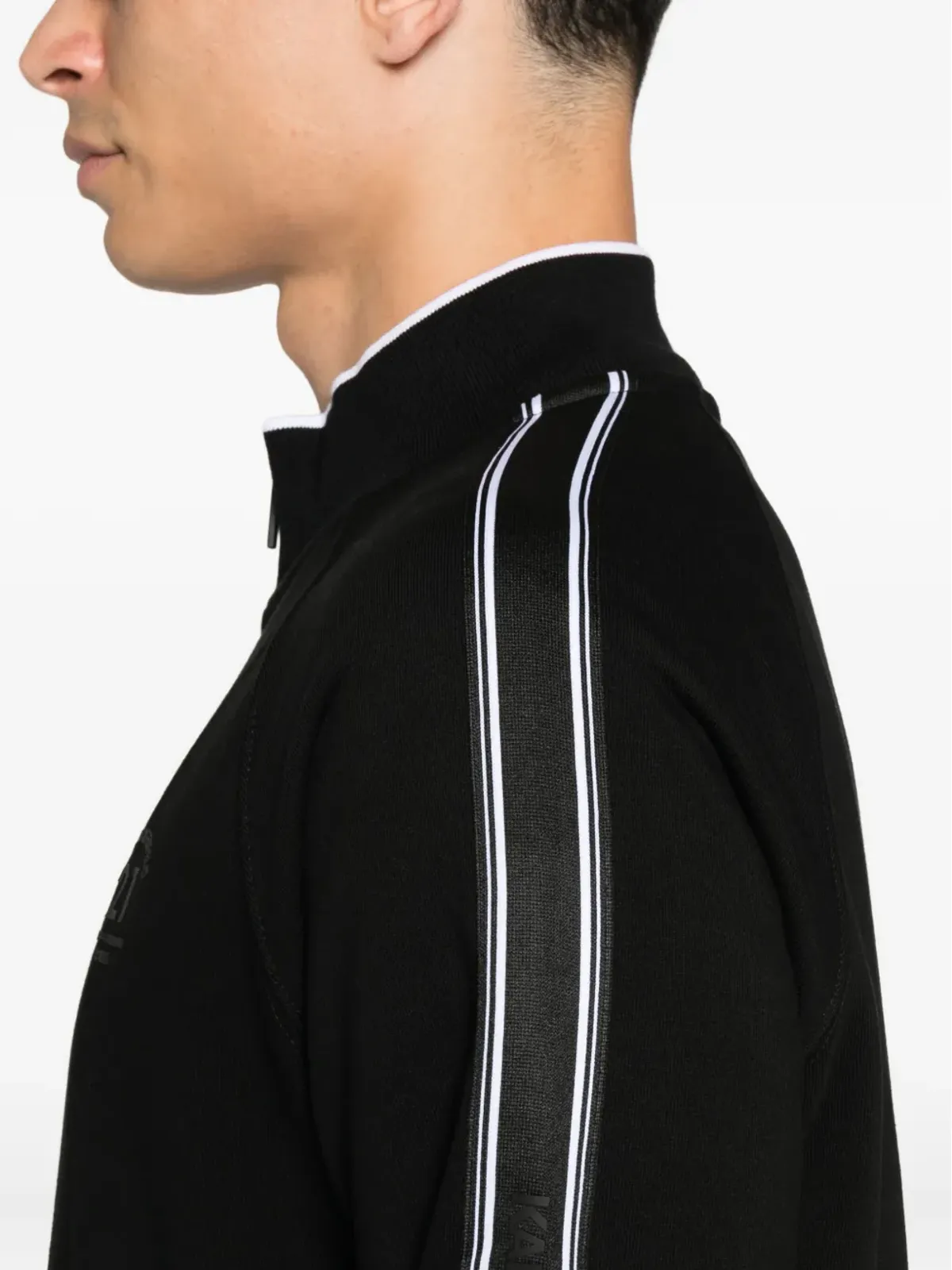 Karl Lagerfeld ジップアップ コットン ジャケット - 画像5