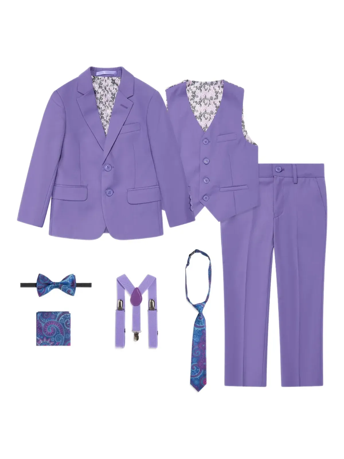 SUITLAB KIDS シングルブレスト3ピーススーツ - 画像1