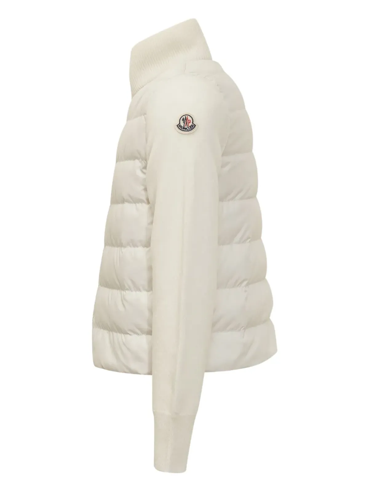 Moncler Enfant ロゴアップリケ付きキルティングジャケット - 画像3