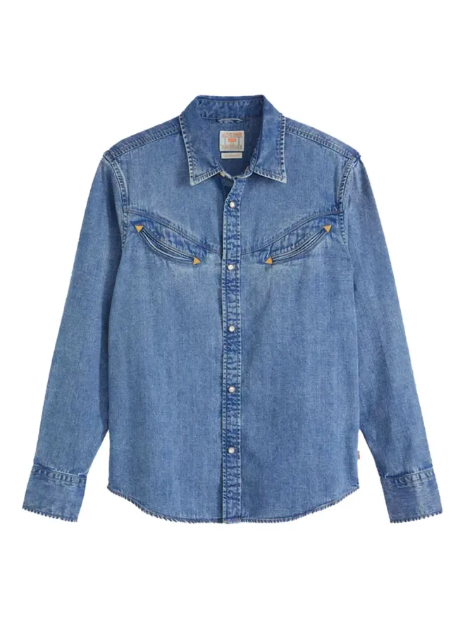 LEVI'S Levi's ポケットディテール デニムシャツ - ブルーの商品画像