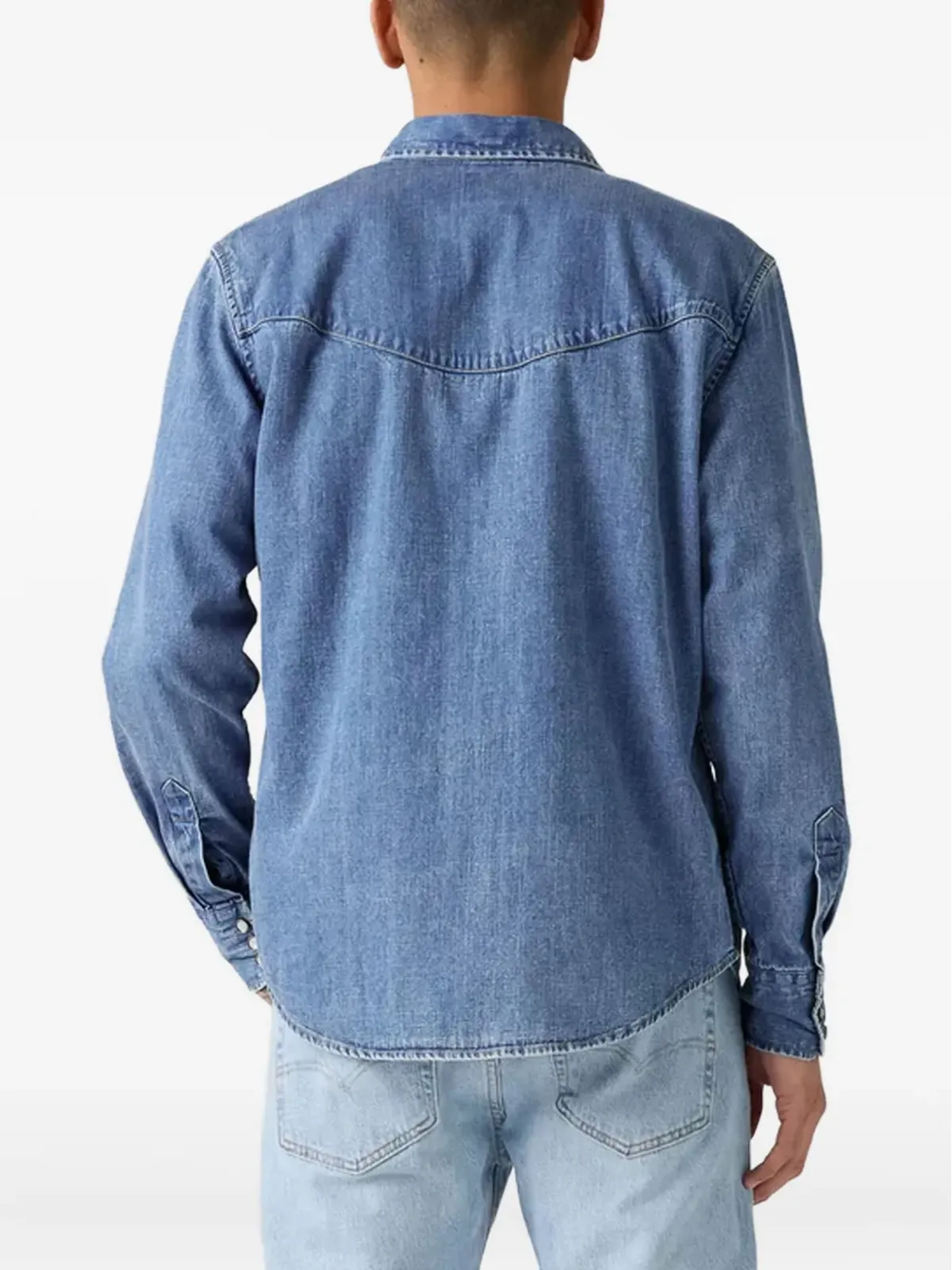 Levi's ポケットディテール デニムシャツ - ブルー - 画像3