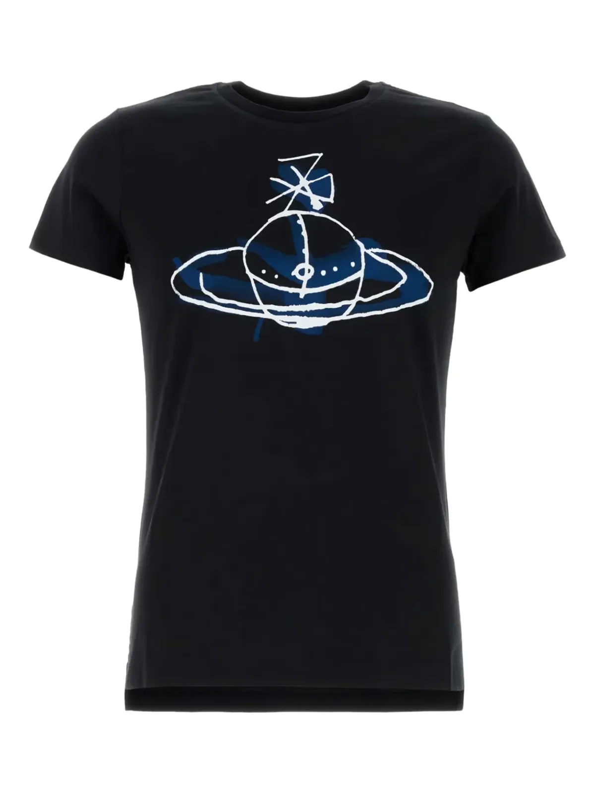 Vivienne Westwood Classic cotton T-shirt - Black - 画像1