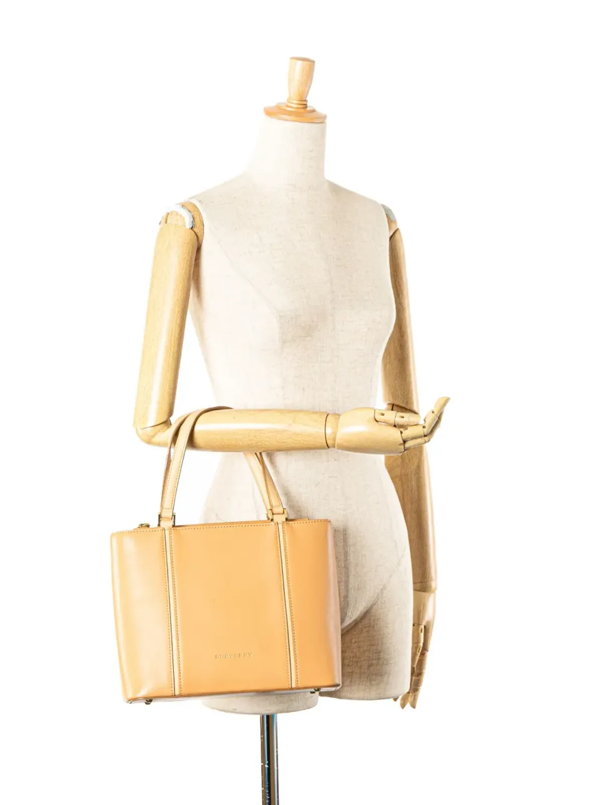 Burberry Pre-Owned レザートートバッグ - 画像2