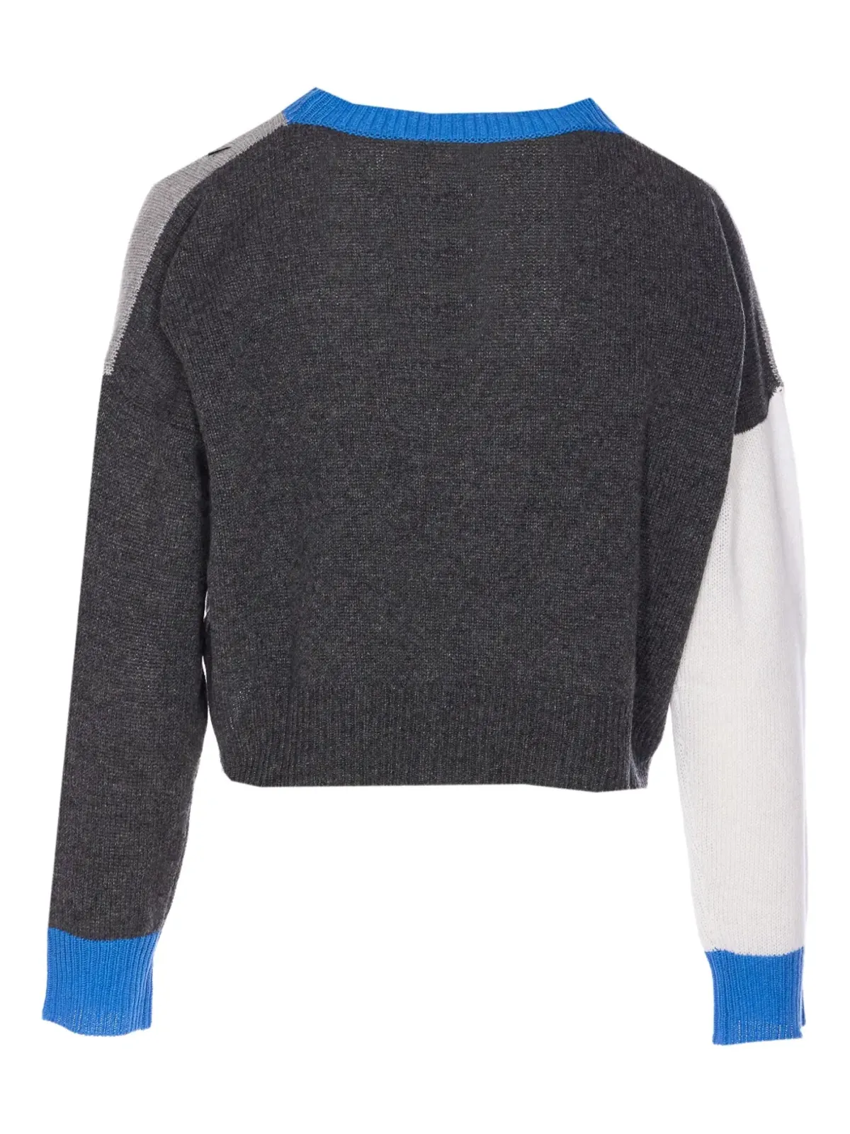 Marni colour-block cashmere sweater - Grey - 画像2