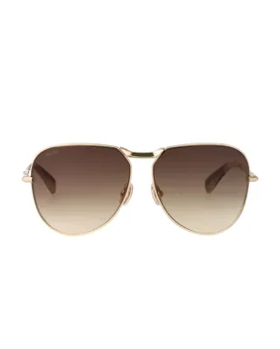 Max Mara Eyewear Miller 2 メタルフレーム サングラス - サムネイル1