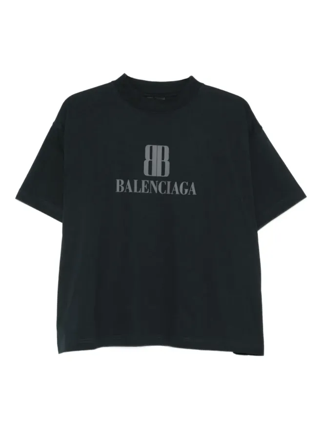 Balenciaga Balenciaga ロゴプリント コットン Tシャツの商品画像