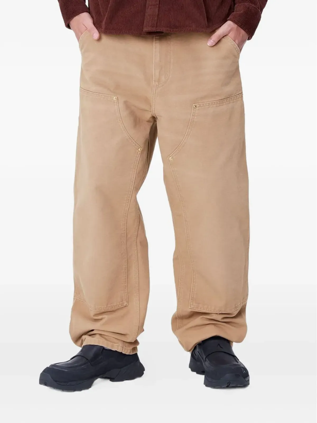 Carhartt WIP パッチディテール コットンパンツ - 画像2