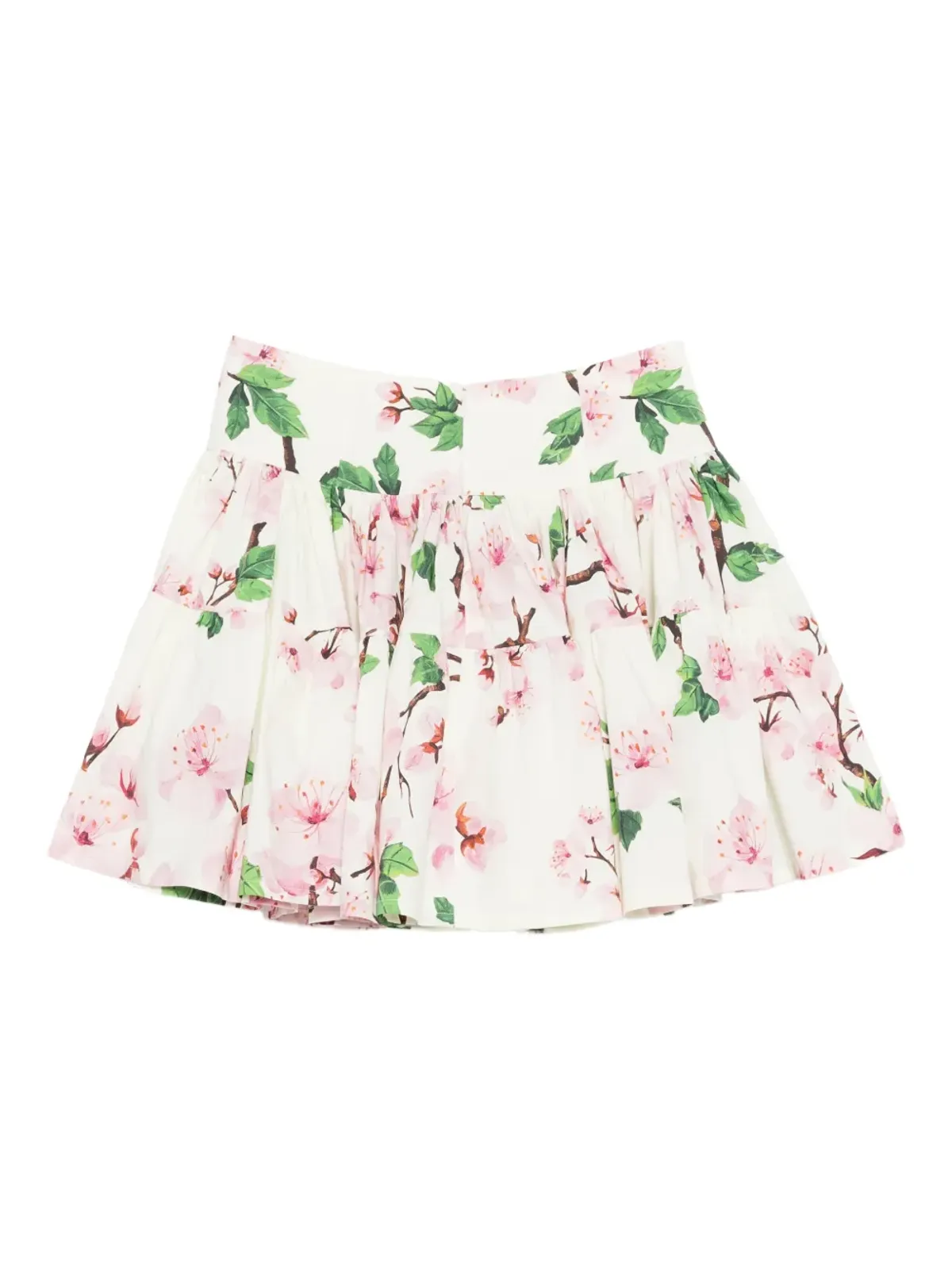 Oscar de la Renta ティアードフローラルスカート - 画像2