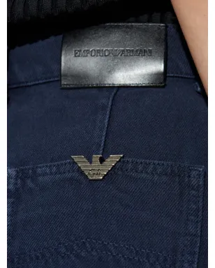 Emporio Armani ロゴプレートジーンズ ブルー - サムネイル5