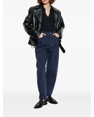 Emporio Armani ロゴプレートジーンズ ブルー - サムネイル2