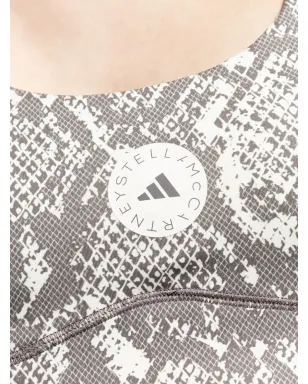 adidas by Stella McCartney レーサーバック蛇柄プリントスポーツブラ - サムネイル5