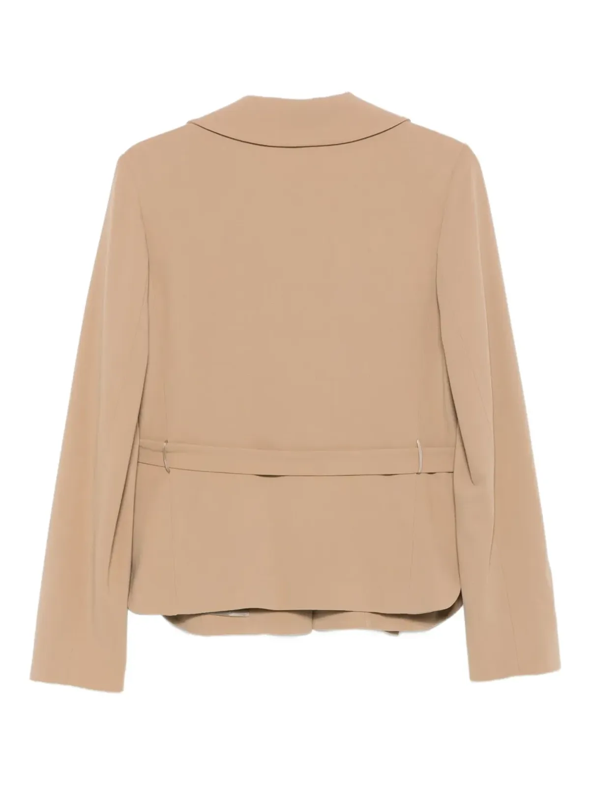 Jil Sander Pre-Owned 2000s ベルテッド ウール混紡 ジャケット - 画像2