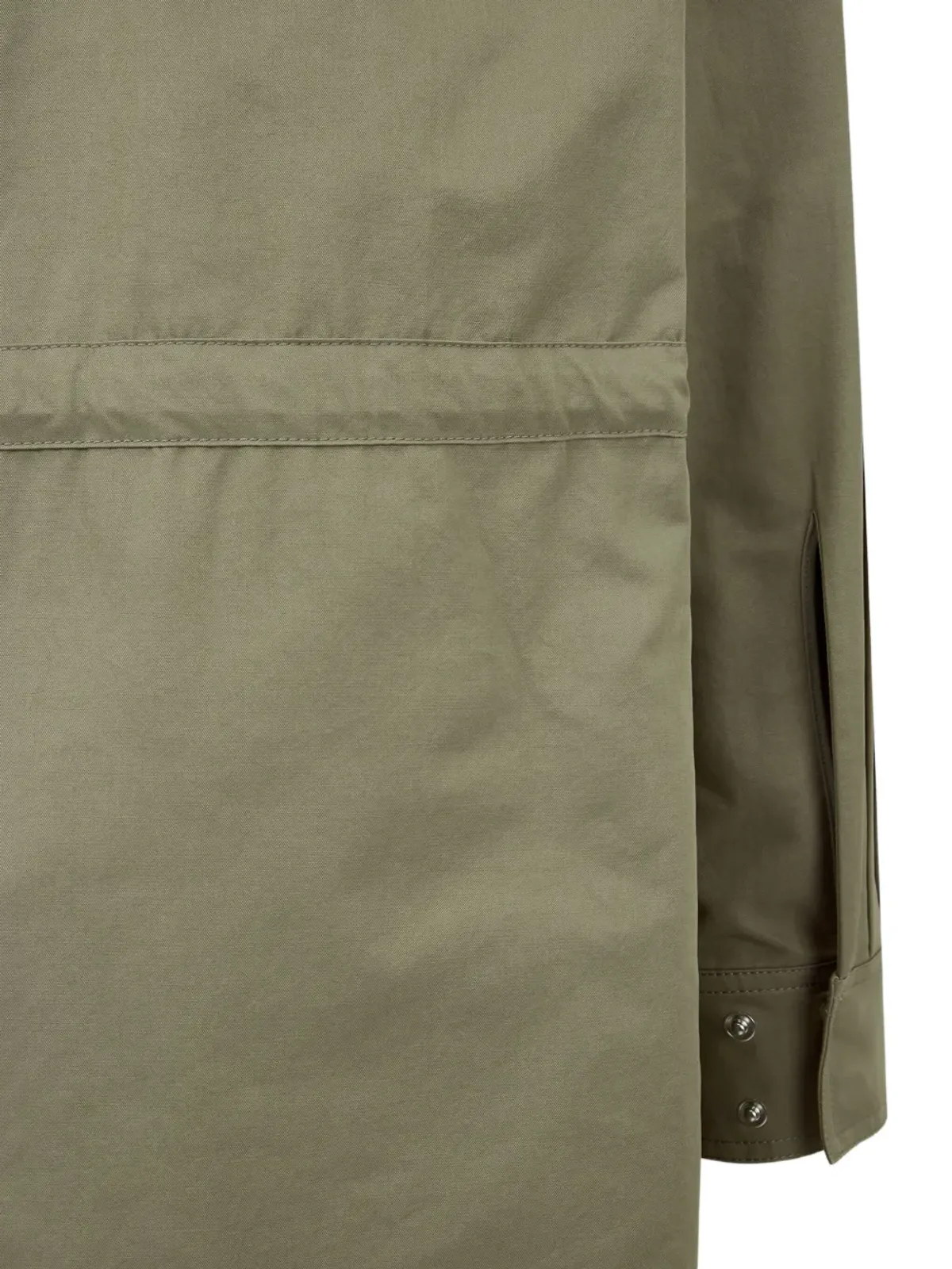 TOMBOY フード付きドローストリング トレンチコート - 画像4