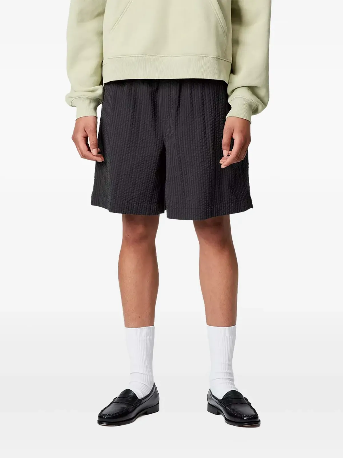 Carhartt WIP テクスチャード・エラスティックウェストショーツ - 画像2