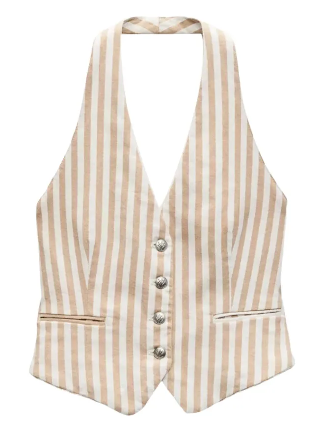 Rag & Bone rag & bone ストライプのハルタネックベストの商品画像