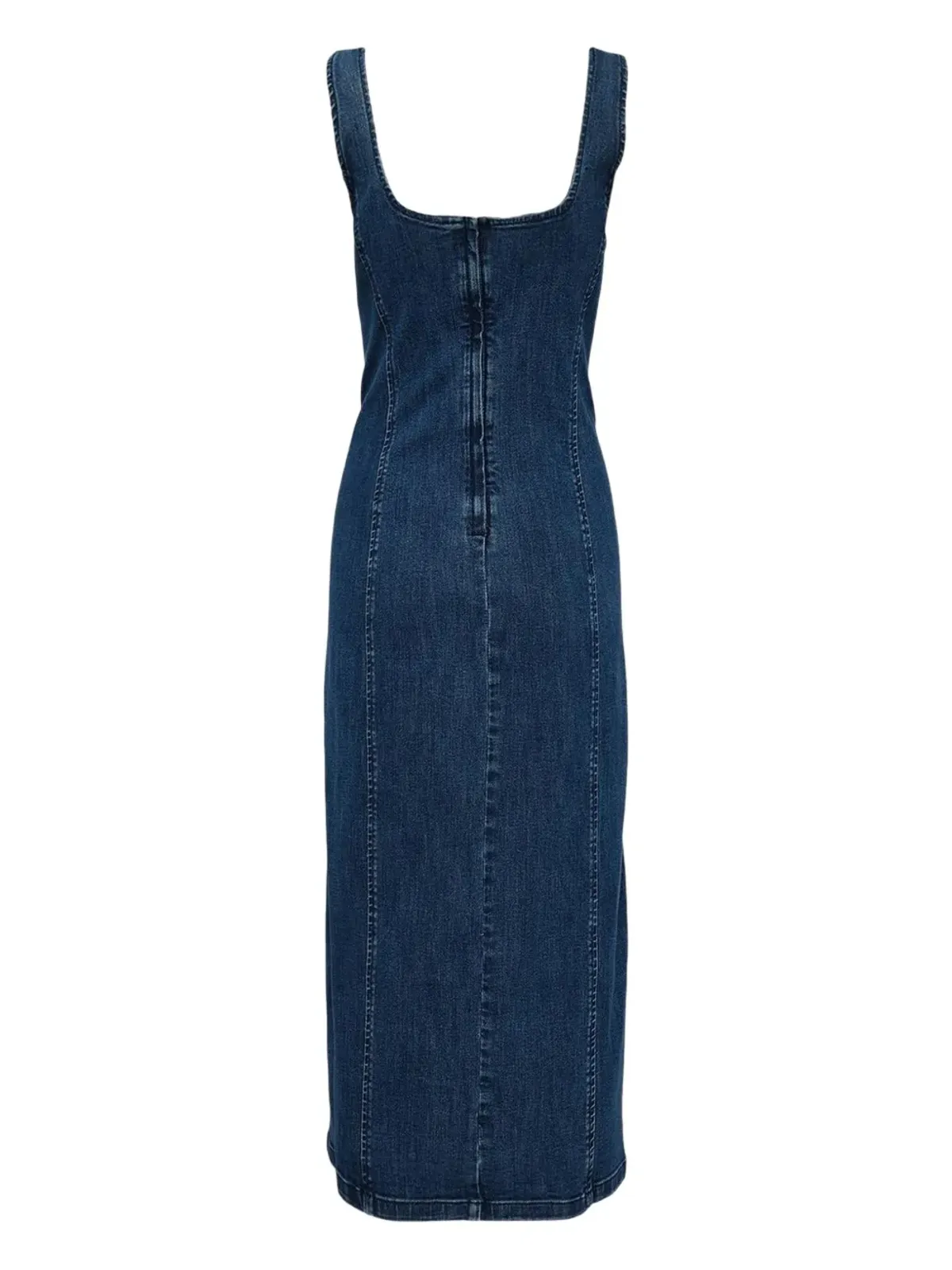 rag & bone Athena デニムパネル入りミディドレス - Blue - 画像2