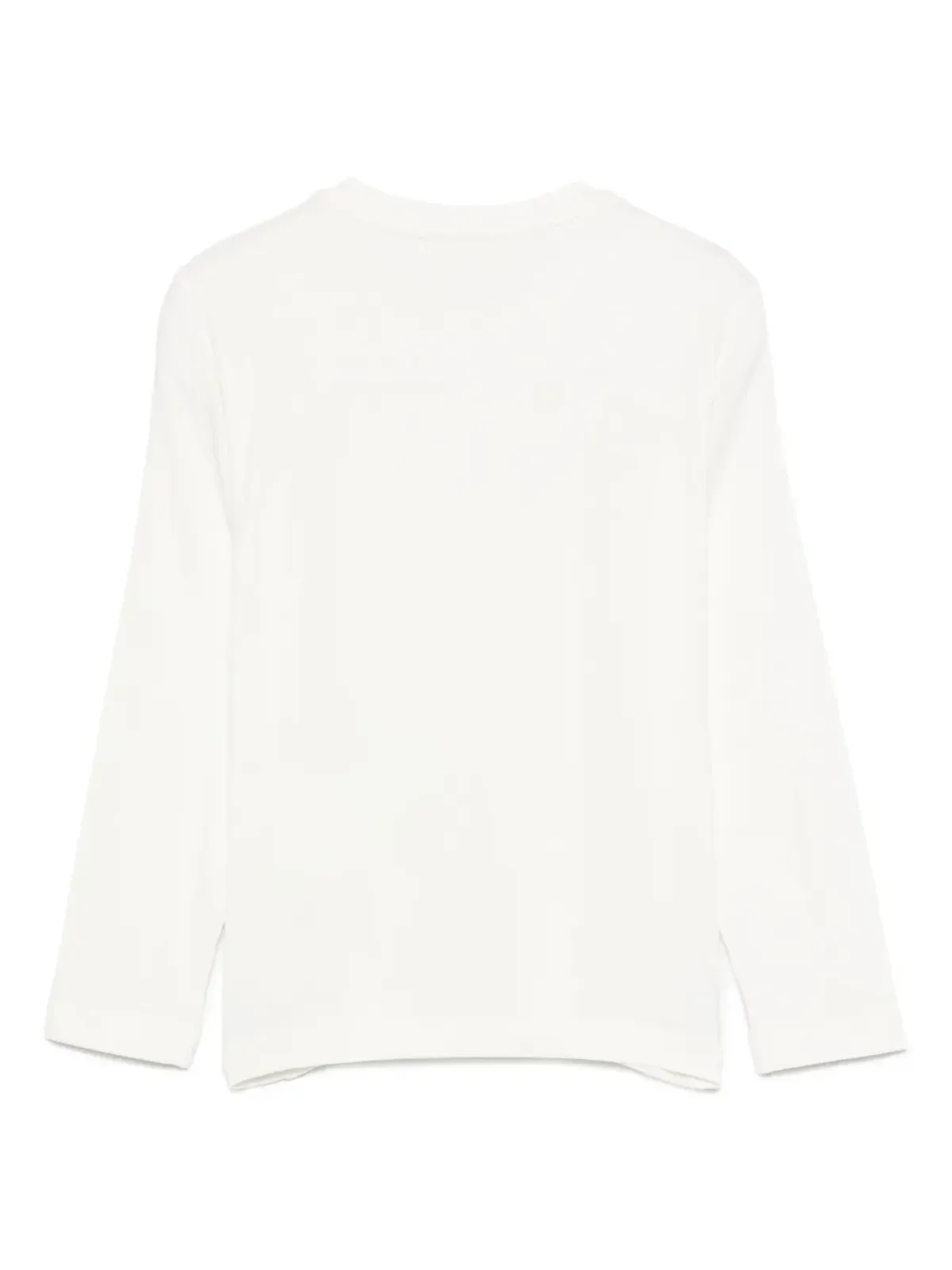 Elisabetta Franchi La Mia Bambina ロゴディテール長袖Tシャツ - 画像2