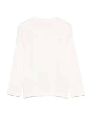 Elisabetta Franchi La Mia Bambina ロゴディテール長袖Tシャツ - サムネイル2