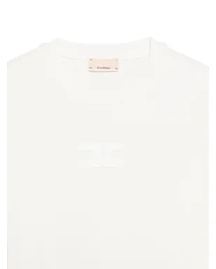 Elisabetta Franchi La Mia Bambina ロゴディテール長袖Tシャツ - サムネイル3