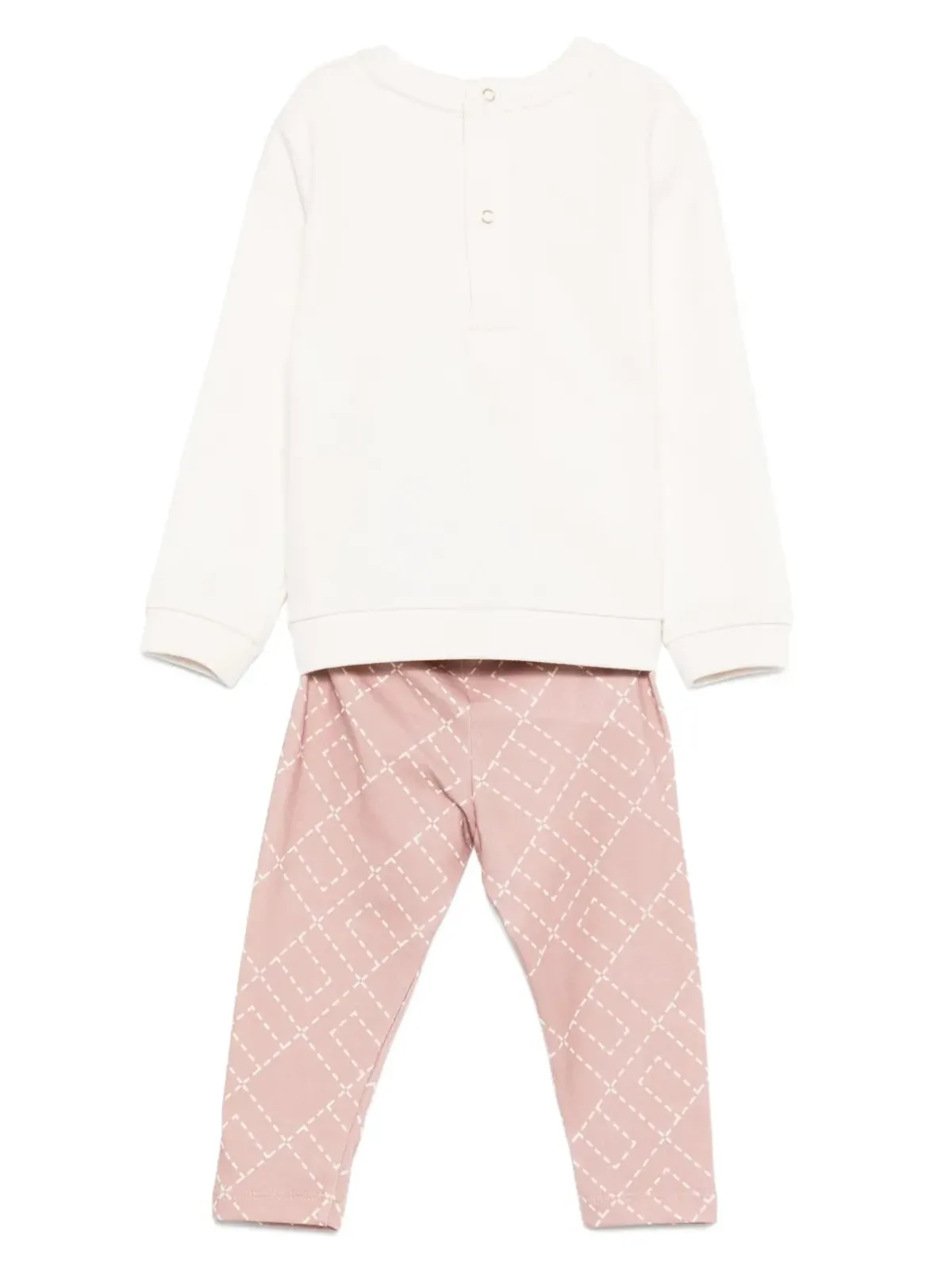Elisabetta Franchi La Mia Bambina プリントロゴ柄セット - 画像2