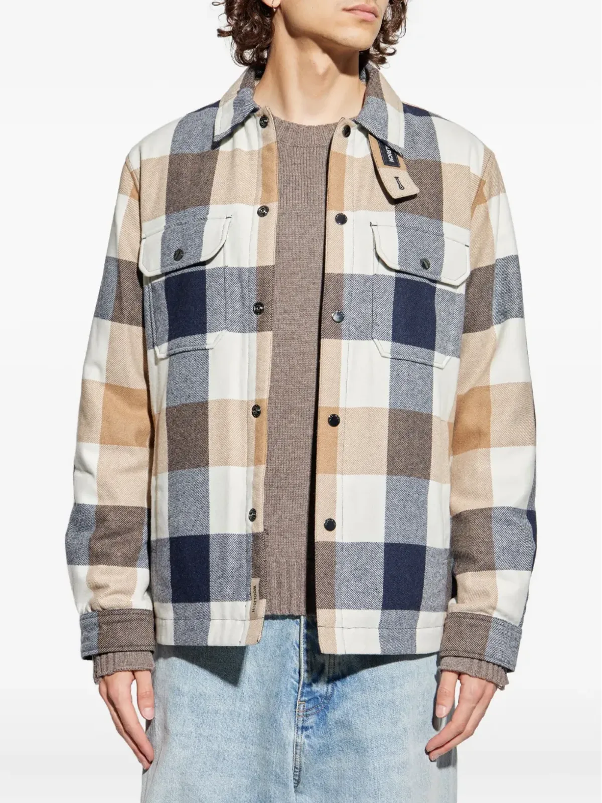 Woolrich チェックシャツジャケット - 画像3