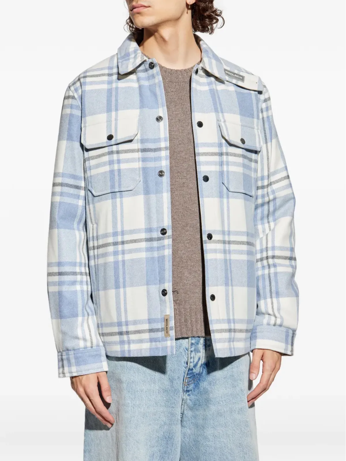 Woolrich チェック柄オーバーシャツ - 画像3