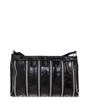 Zadig&Voltaire サニー・ムーディー 複数ジップ付きレザーショルダーバッグ - サムネイル3