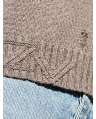 Zadig&Voltaire distressed-finish sweater - サムネイル5