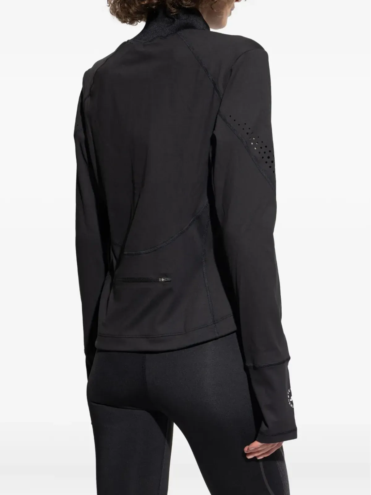 adidas by Stella McCartney レーザーカットジップアップジャケット - 画像4