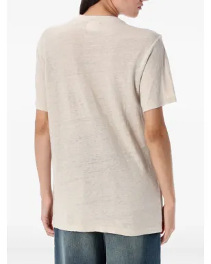 MARANT ÉTOILE リネン クルーネック Tシャツ - サムネイル2