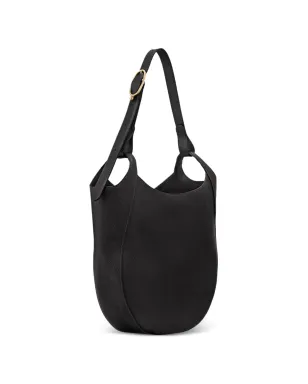 Longchamp 曲線レザーのショルダーバッグ - サムネイル3