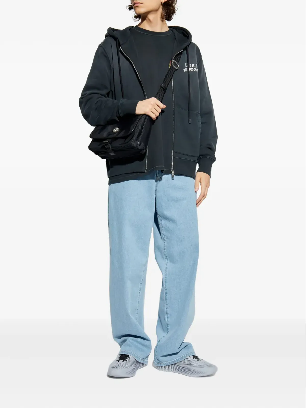 AMIRI 蛇柄コットンTシャツ - 画像2
