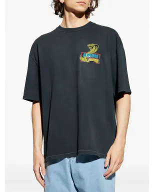 AMIRI 蛇柄コットンTシャツ - サムネイル3