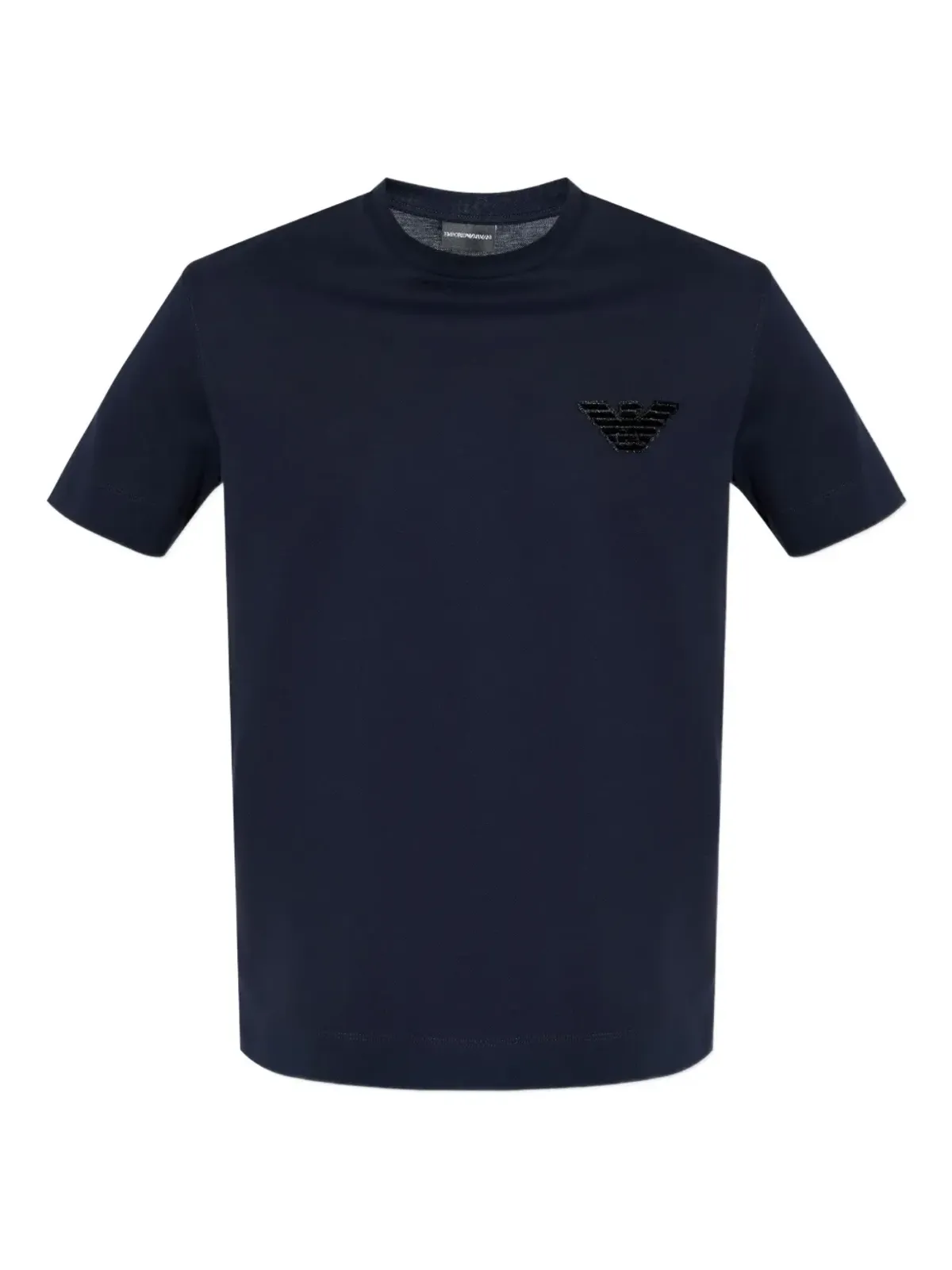 Emporio Armani ロゴ入りコットンTシャツ - 画像1