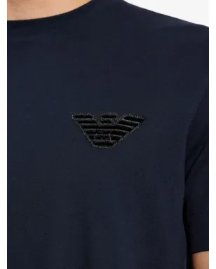 Emporio Armani ロゴ入りコットンTシャツ - サムネイル5
