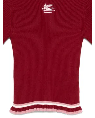 ETRO KIDS Pegaso-embroidered jumper - サムネイル3