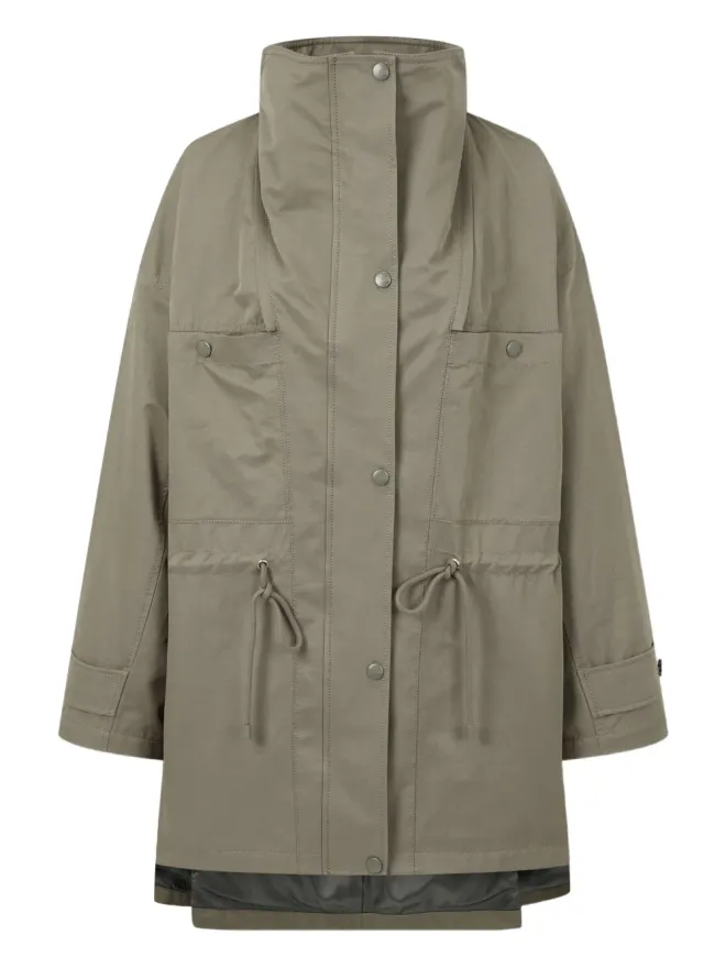 TOMBOY TOMBOY デタッチャブルフード付きドローストリングコートの商品画像