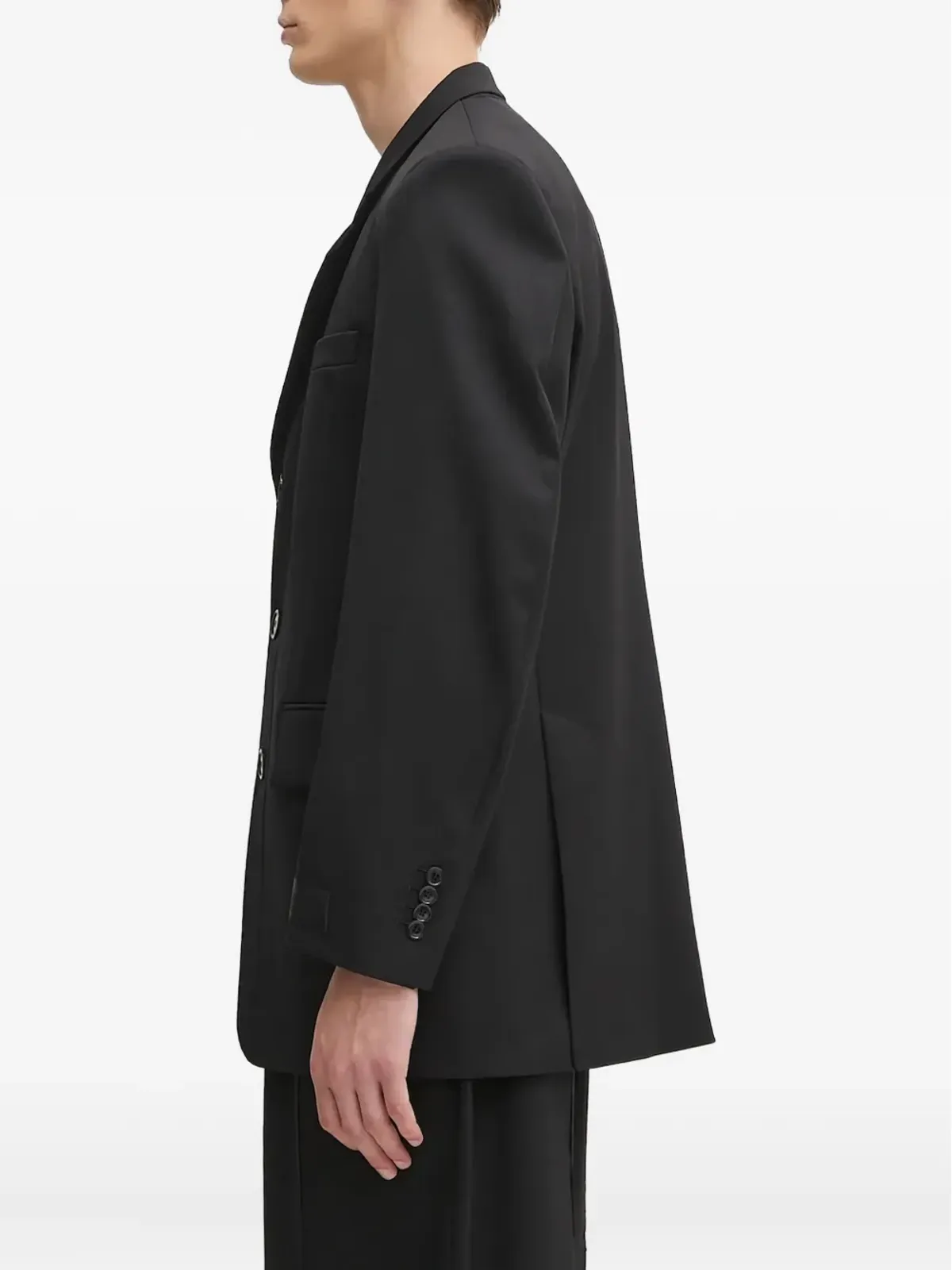 VETEMENTS シングルブレストブレザー ブラック - 画像2