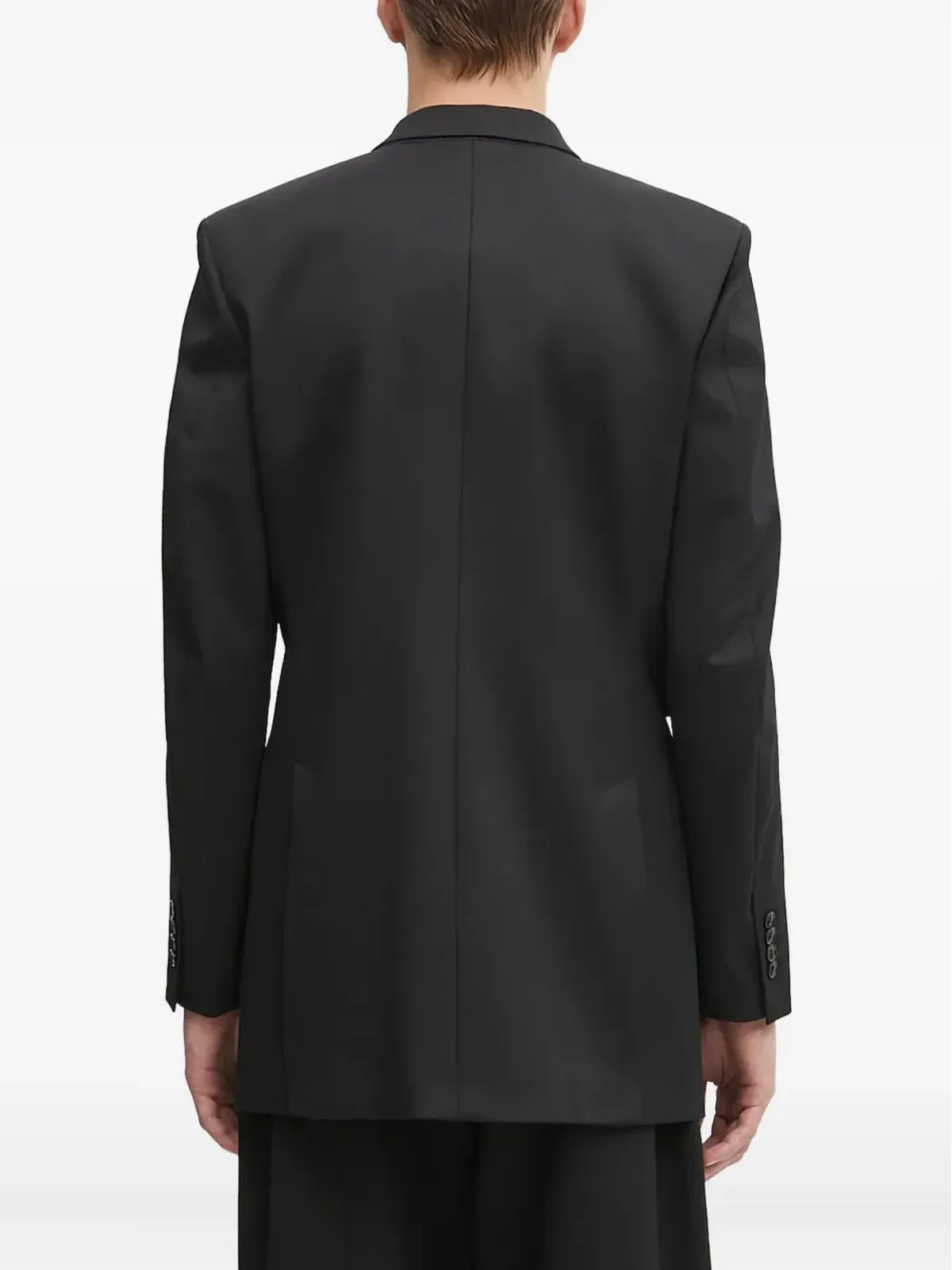 VETEMENTS シングルブレストブレザー ブラック - 画像3