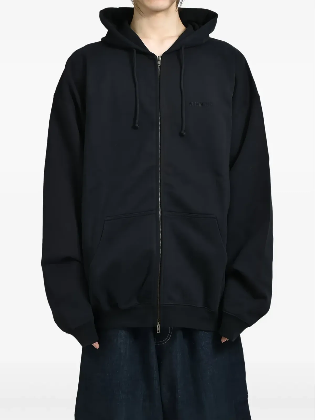 VETEMENTS ジップアップフーディー - 画像2
